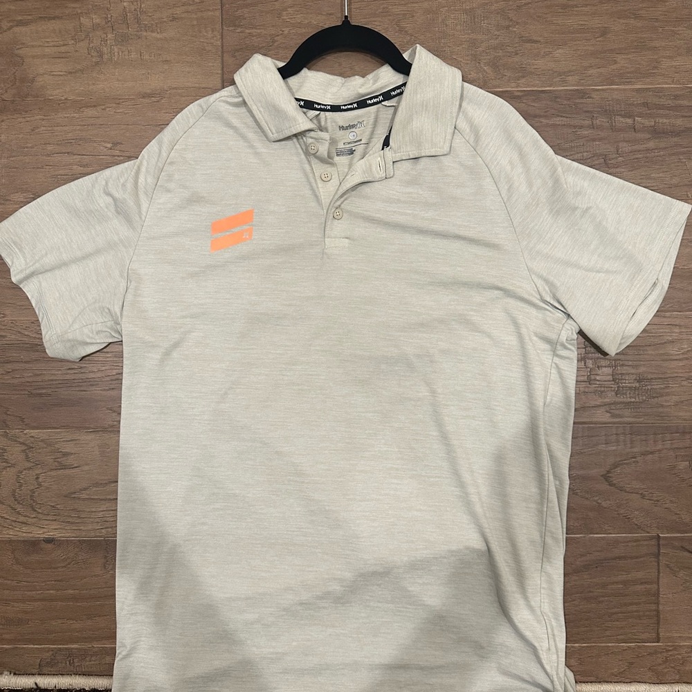 Hurley Light Gray Polo Shirt